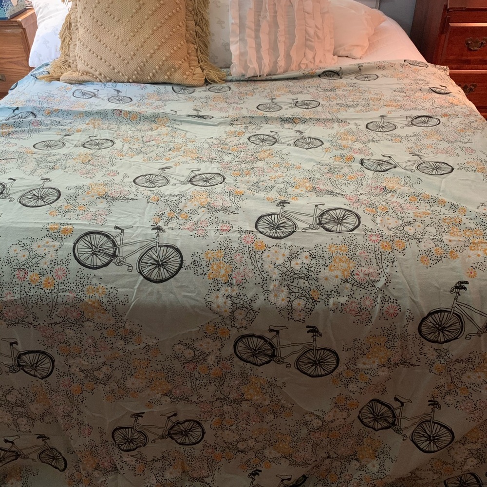UO Bicycle Duvet Cover